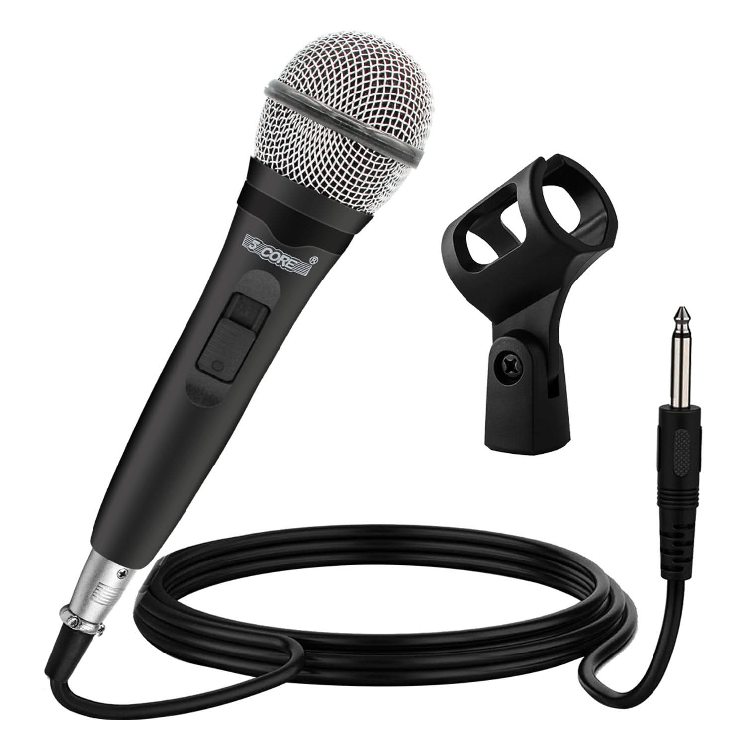 5Core XLR Microphone Dynamic Mic Karaoke Singing Studio Mics Handheld Microfono-0