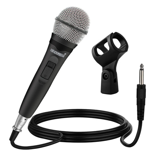 5Core XLR Microphone Dynamic Mic Karaoke Singing Studio Mics Handheld Microfono-0