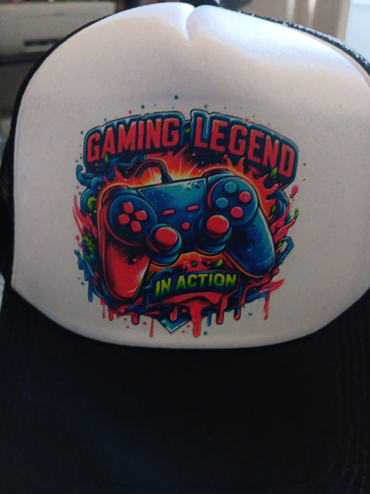 Gamer Legend in Action Hat